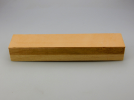 Leather Strop on wooden base -Handmade in own workshop-