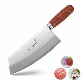 Chinese Bunka (vegetable knife), 190mm - Shibazi S214-1 -