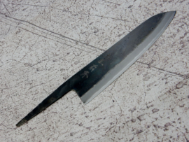 Kagemitsu Amefuri, Gyuto (chefsmes), 180 mm, Sanmai, Aogami #1 kern, -non-stainless cladding - geslepen.