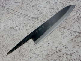 Kagemitsu Amefuri, Gyuto, 180 mm, Sanmai, Aogami #1, -non-stainless cladding - sharpened.