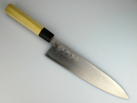 Shigeki Tanaka JP Aogami Damascus Gyuto (chefsmes), 240 mm