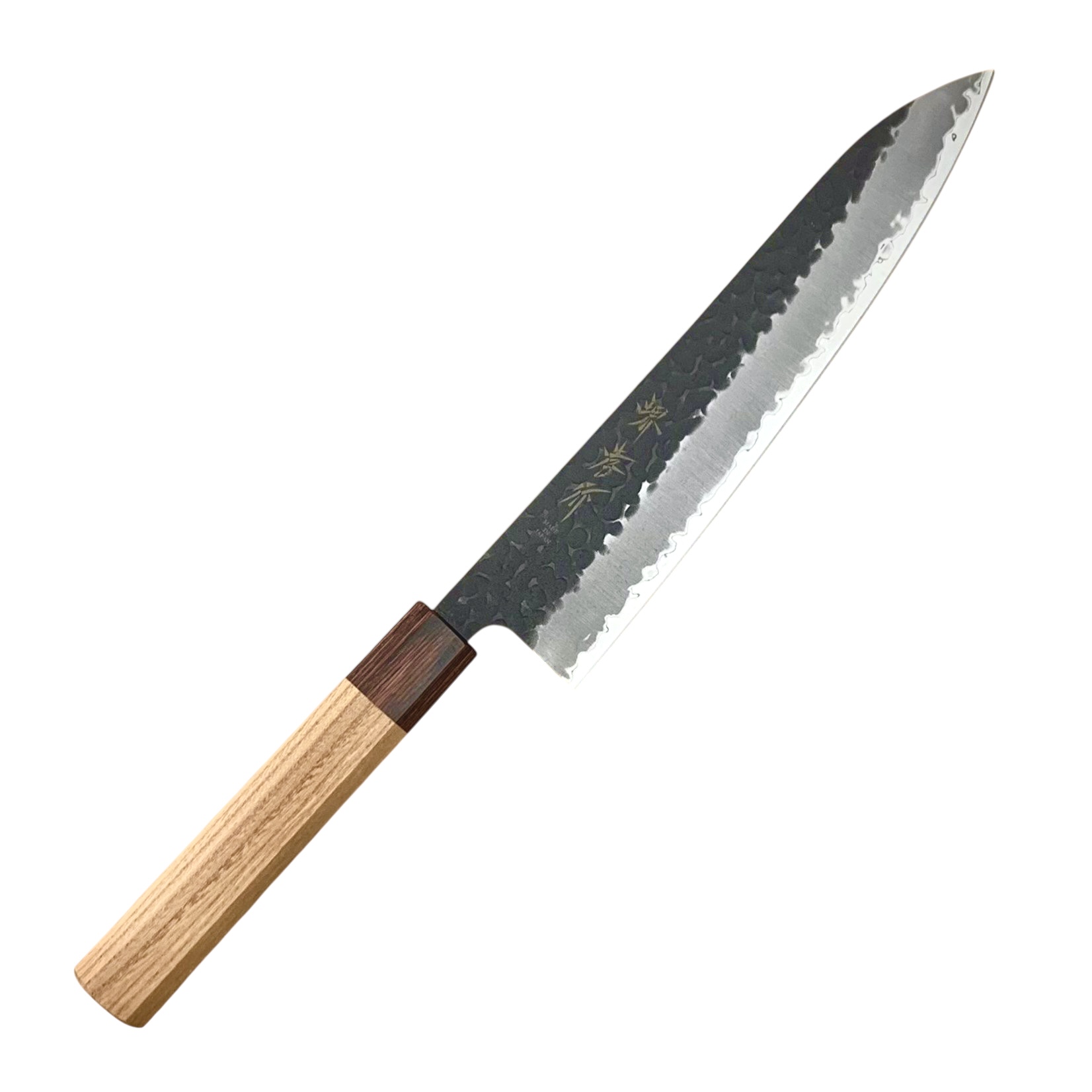 SAKAI TAKAYUKI Gyuto 210 mm AS+, Tsuchime, Kuroichi, Zelkova (chef’s knife)