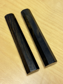 Traditional octagonal Coromandel Ebony handle (size L)