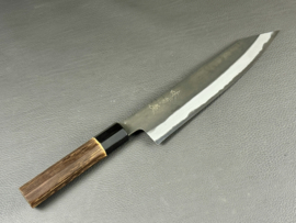 Mutsumi Hinoura Ajikataya Kuroichi Kiritsuke (chef’s knife), 210 mm -octagonal-