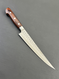 Kagemitsu Senshi VG-10 Tsuchime damascus Funayuki 210 mm (Fillet/Fish knife- Slicer)