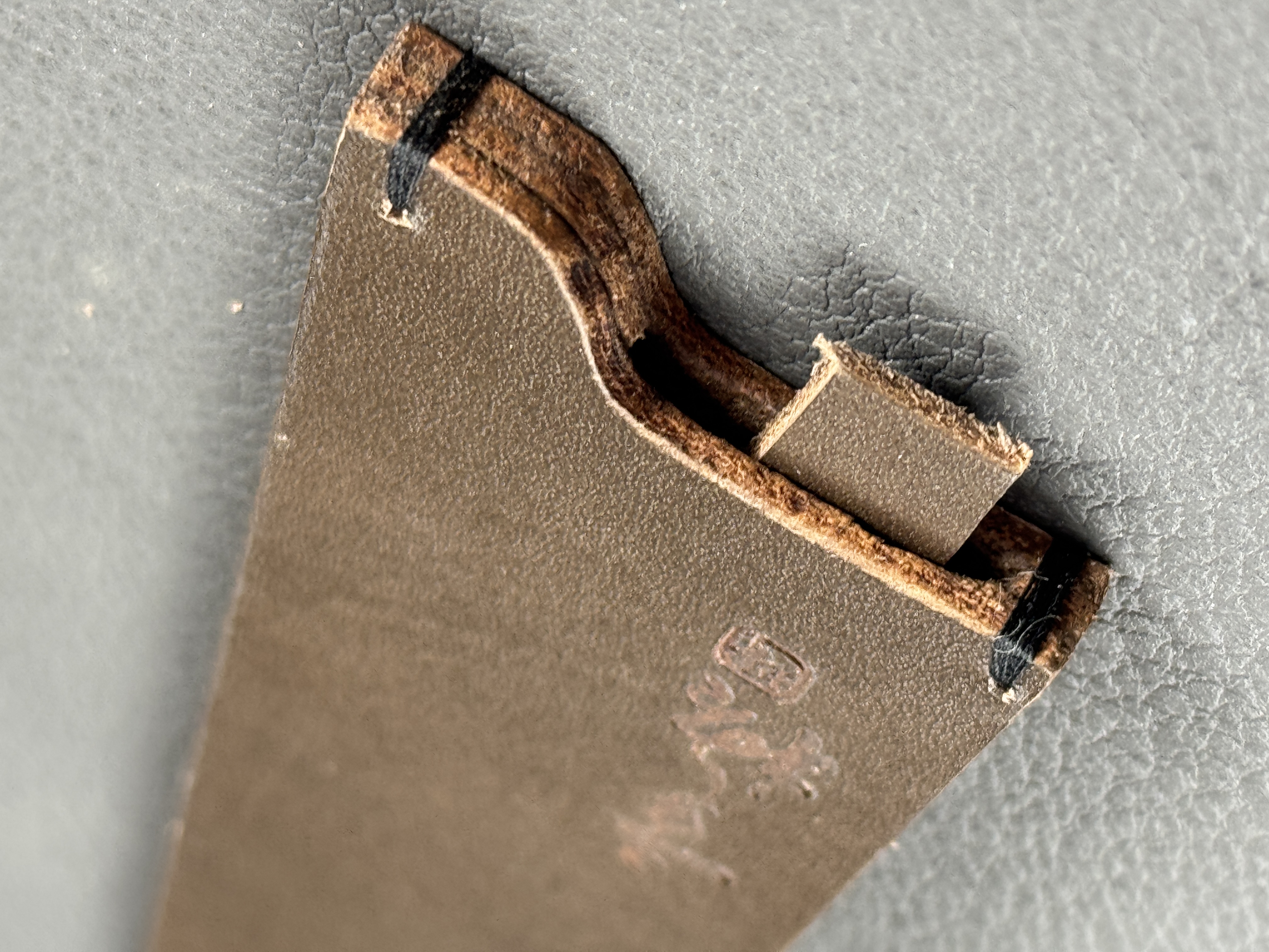 Konosuke Vegetable Tanned Leather Sheath HD2 Petty 150mm