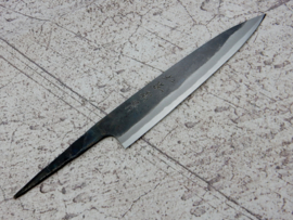 Kagemitsu Amefuri, Petty, 150 mm, Sanmai, Aogami #1, -non-stainless cladding - sharpened.