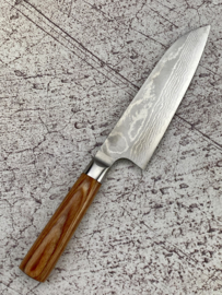 Kamo VG-10 Suminagashi Santoku (universeel mes), 170 mm