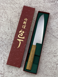 Kagemitsu 見事 オーク Migoto Ōku, ZA18  steel Santoku (universal knife), 180 mm