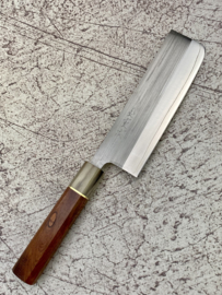 CUSTOM Kaneshige Tokubetsu SRS13 nakiri (Vegetable knife ), 160  mm