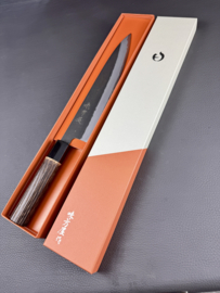 Mutsumi Hinoura Ajikataya Kuroichi Gyuto (chef’s knife), 240 mm -octagonal-