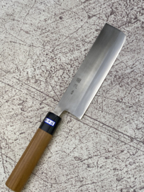 Gihei Zuika Nakiri Jigata ZDP189 (vegetable knife) 165mm -Keyaki handle-