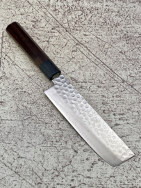 Tsunehisa Shāpu VG-10 Tsuchime damascus Nakiri 160 mm (groentemes)