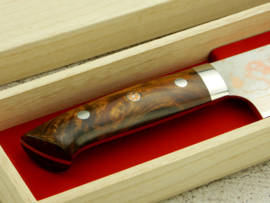 Takeshi Saji Rainbow Damascus Gyuto (chef's knife), 210 mm