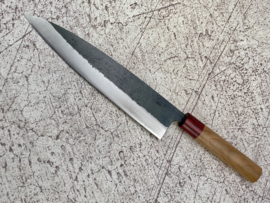 Muneishi Damascus Aogami Gyuto (chef's knife), 240 mm -Kuroichi-
