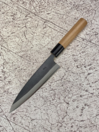 Muneishi Aogami SS clad petty (office knife), 120 mm -Kuroichi-