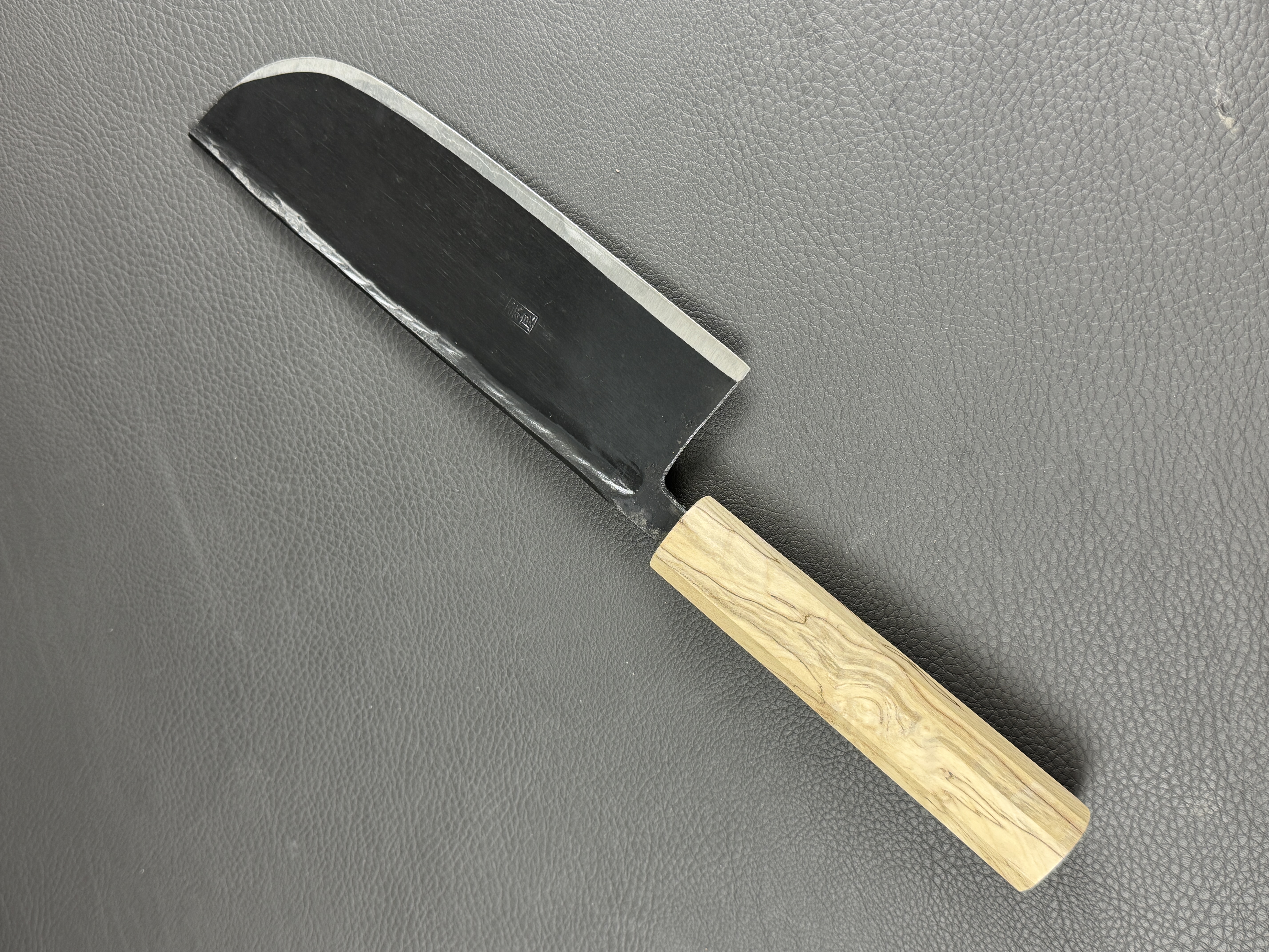 Suzuki Uchihamono Kuro Nakiri-Maru (groentemes), 165 mm, Shirogami