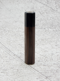 Traditional octagonal Rosewood handle - Black Pakka - (size S)