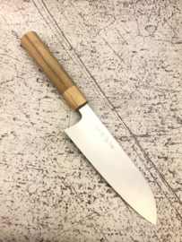 Makoto Kurosaki SG2 Santoku (universeel mes), 165 mm