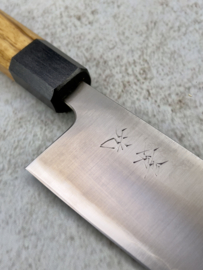 Fukushima 清潔さ Seiketsu-sa Gingami #3 stainless, Santoku (universal knife) 165 mm ,  oak handle