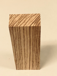 Zebrano wood (Zebra Wood), - straight-