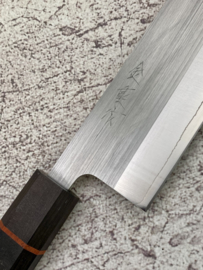 CUSTOM Kaneshige Tokubetsu SRS13 nakiri (vegetable knife ), 160  mm