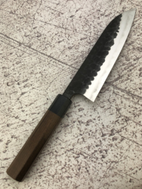 Anryu Aokami Super Tsuchime Kuroichi santoku (universeel mes), 170 mm