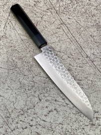Tsunehisa Shāpu VG-10 Tsuchime damascus Santoku 185 mm (universal knife)