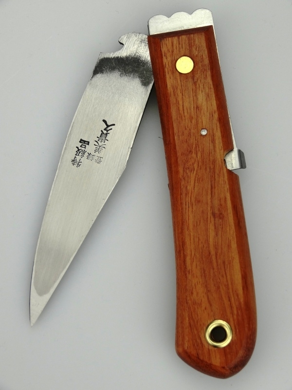Pocket Knife Salvaged Steel Kiridashi 