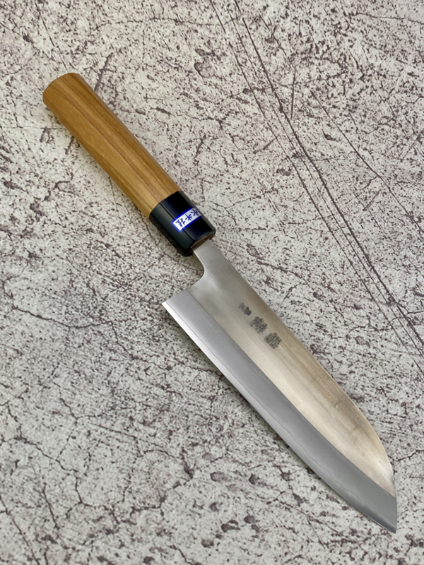 Santoku kitchen knife Stainless steel 165mm Made in Japan - Osaka