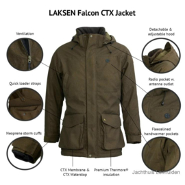 Laksen Falcon Tech jas met CTX™