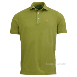 Laksen Amalfi polo shirt Olive
