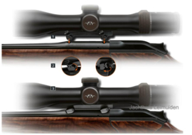 Blaser zadelmontage – Saddle mount