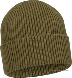 Blaser Tommy Rib Beanie Dark Olive