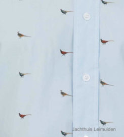 Laksen overhemd Pheasant Light blue