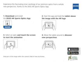Een nieuw perspectief op optiek - met de Zeiss-AR Sport Optics app