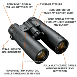 Bushnell Fusion X 10x42  met afstandmeter