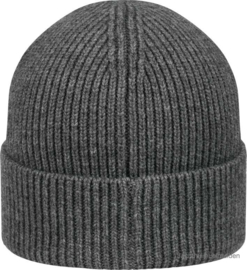 Blaser Tommy Rib Beanie Asphalt