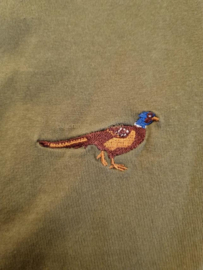 Laksen Pheasant Cotton T-shirt – Olive