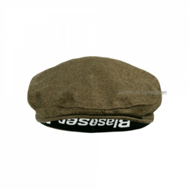 Blaser Men's Vintage Flat Cap Dark Brown