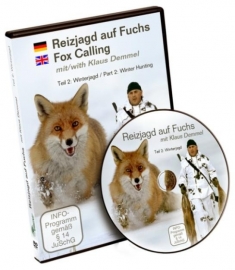 NIEUW: DVD Reizjagd auf Fuchs Teil 2 Winter - Fox Calling Part 2 van Klaus Demmel