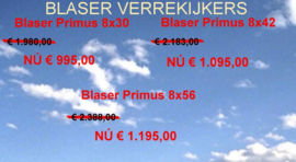 BLASER VERREKIJKER OPRUIMING