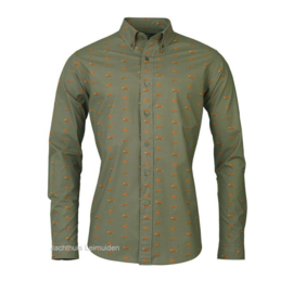 Laksen Fox shirt / overhemd Forest