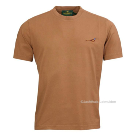 Laksen Pheasant Cotton T-shirt – Camel