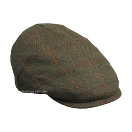 Laksen Hastings Drivers tweed Flat Cap