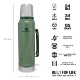 STANLEY Classic Legendary Bottle 1.0L Thermosfles