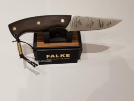 Falke Custom made mes  Hert / knife Red Stag