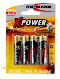 Ansmann Alkaline Xpower batterij AA 1,5V