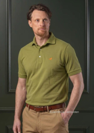 Laksen Amalfi polo shirt Olive
