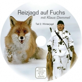 NIEUW: DVD Reizjagd auf Fuchs Teil 2 Winter - Fox Calling Part 2 van Klaus Demmel